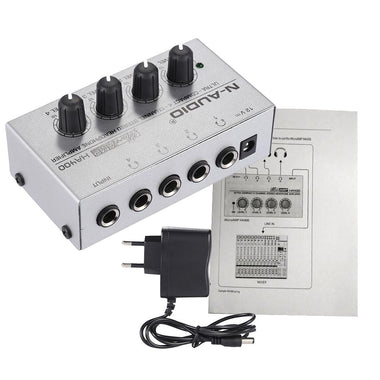 4 Channels Mini Headphone Amplifier
