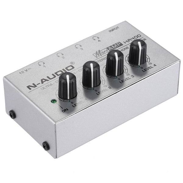 4 Channels Mini Headphone Amplifier