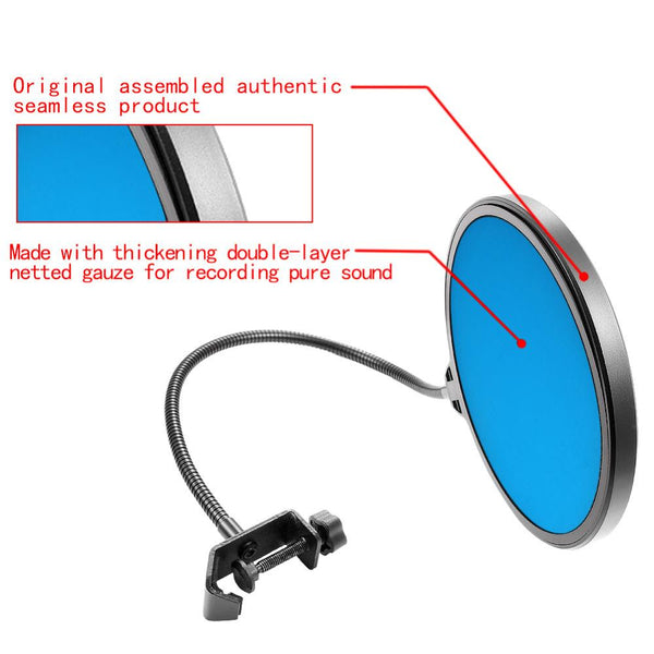360 Degree Microphone Pop Filter