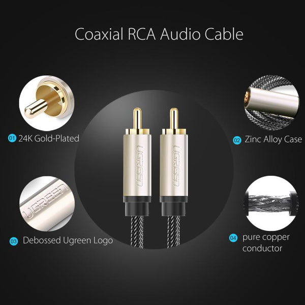 Coaxial RCA Audio Cable