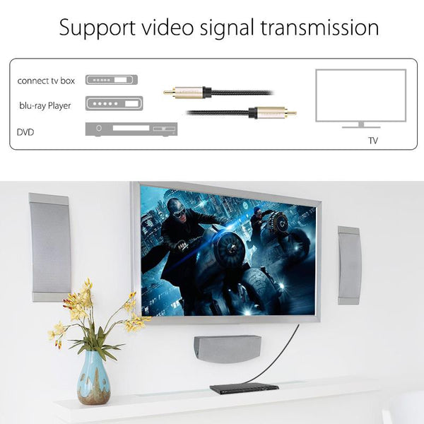 Coaxial RCA Audio Cable